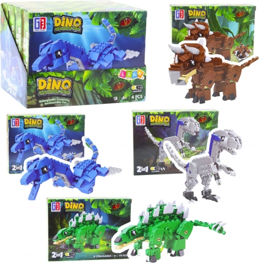 Stavebnica 2v1 dinosaurus a robot, 148–175 dielikov
