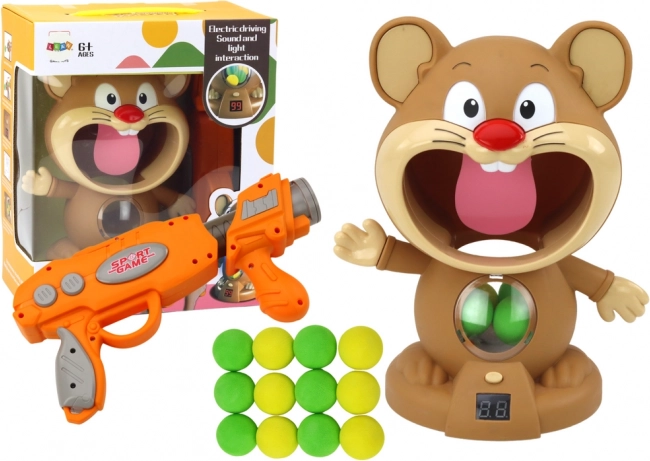 Škrečok Strelecká hra Handgun Balls