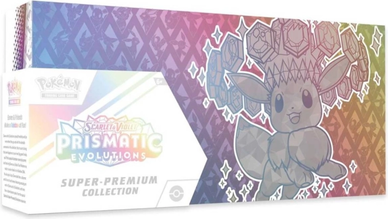 Pokémon TCG: Prismatic Evolutions – superprémiová kolekcia s Eevee