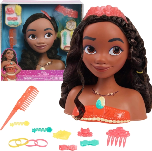Disney Vaiana česacia hlava s doplnkami