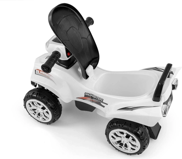 Praktický úložný priestor pod sedlom