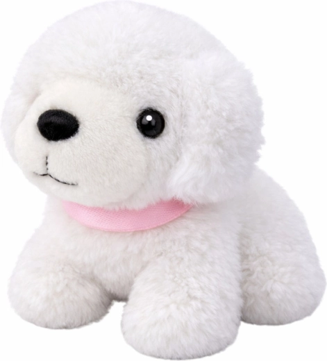 Roztomilý plyšový psík na maznanie aj tréning starostlivosti