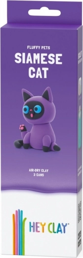 Modelovacia hmota Hey Clay figúrka Siamská mačka