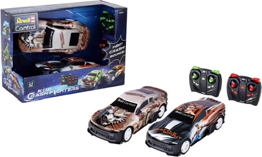 Revell RC Cars Crash Fighter – sada 2 diaľkovo ovládaných áut na súboje