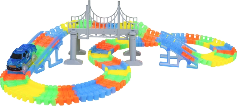 Svieti v tme pre maximálny efekt