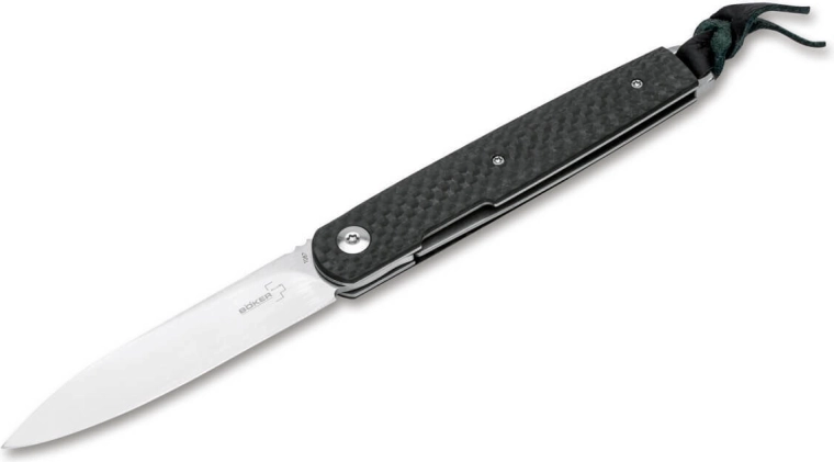 Böker Plus LRF Carbon džentlmenský vreckový nôž 7,8 cm