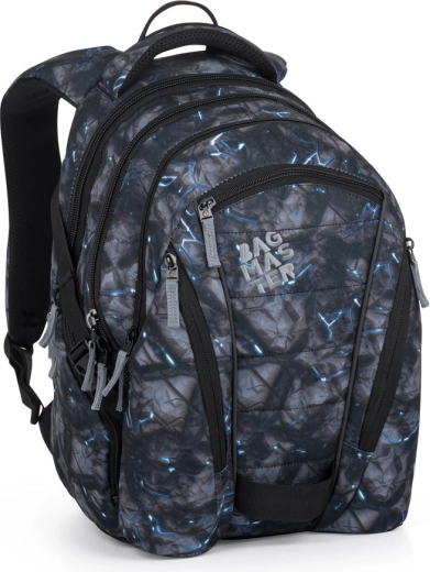 Taška Bagmaster bag 24 a – študentský batoh sivý