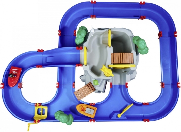 Veľká sada so 69 dielmi, 2 loďami a 3 figúrkami