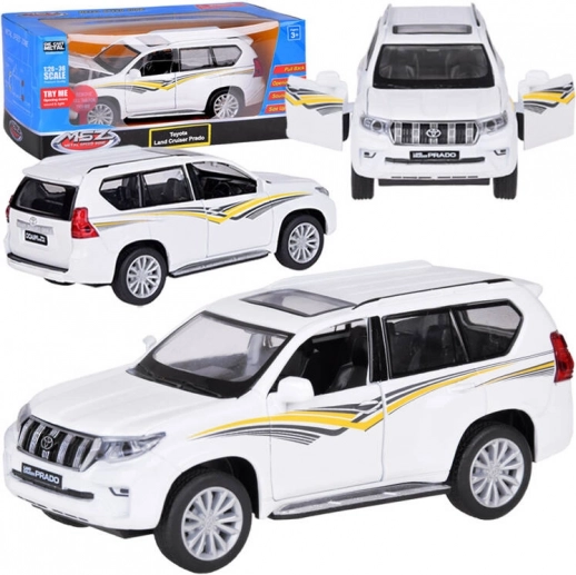 Kovový model TOYOTA LAND CRUISER PRADO so svetlom a zvukom