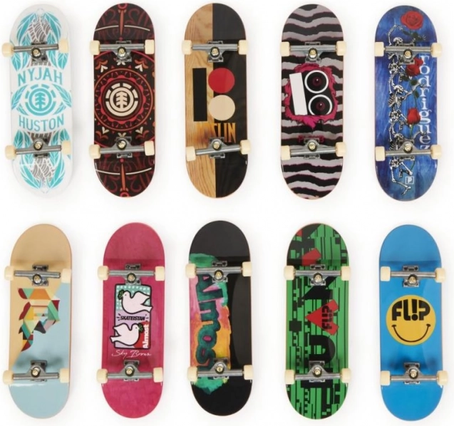 Tech Deck sada 10 mini skateboardov