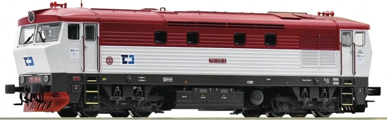 Roco dieselová lokomotíva 751 „Bardotka“ ČD Cargo, digitálna so zvukom (H0)