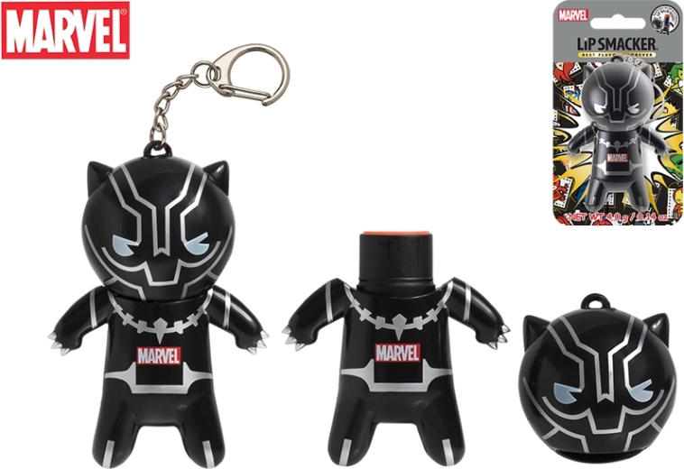 Lip Smacker balzam na pery Black Panther mandarínka s kľúčenkou
