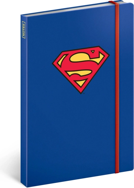Zápisník Superman symbol s pevnou väzbou