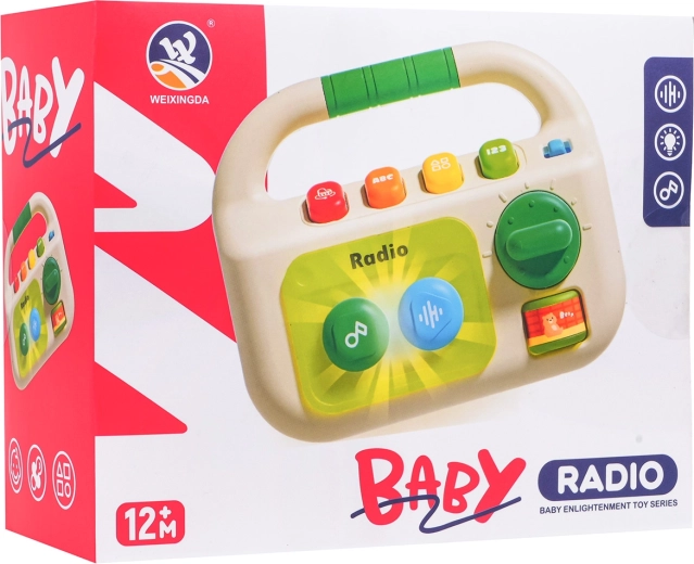 Interaktívne detské rádio so zvukmi
