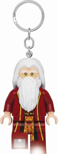 LEGO Harry Potter prívesok na kľúče s baterkou – profesor Brumbál - 1 kus