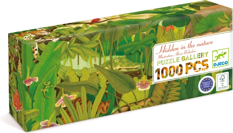 Djeco puzzle Indická džungľa 1000 dielikov
