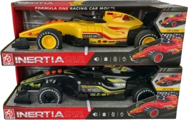 Formulové autíčko so svetlom a zvukom v krabičke