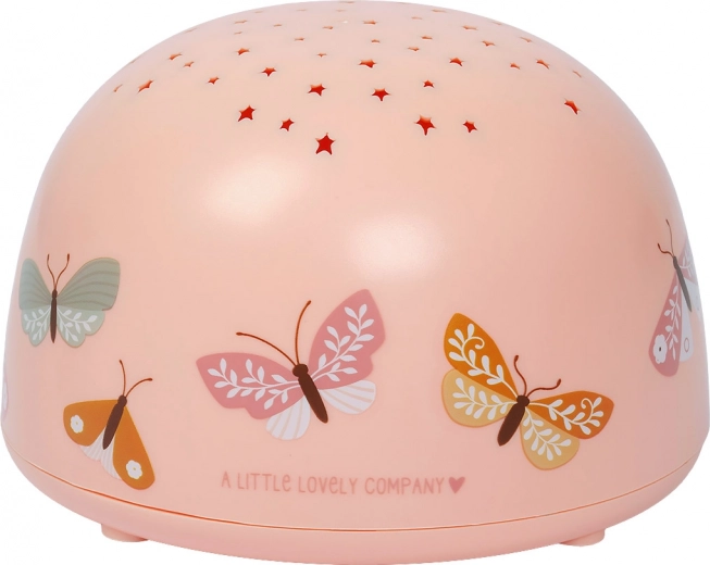 A Little Lovely Company lampa s projektorom pre deti – Motýliky