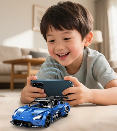 Dvojitý spôsob ovládania: ovládač 2,4 GHz aj aplikácia