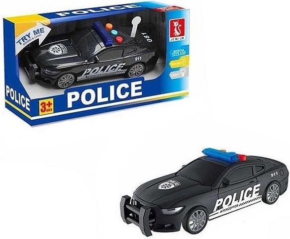 Policajné auto so svetlom a zvukom 16 cm