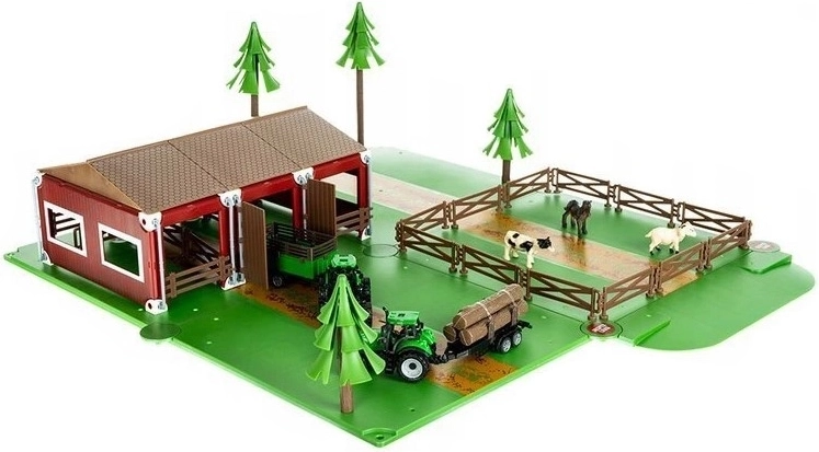 Woopie farma so zvieratkami a 2 traktormi – stavebnica 102 dielov