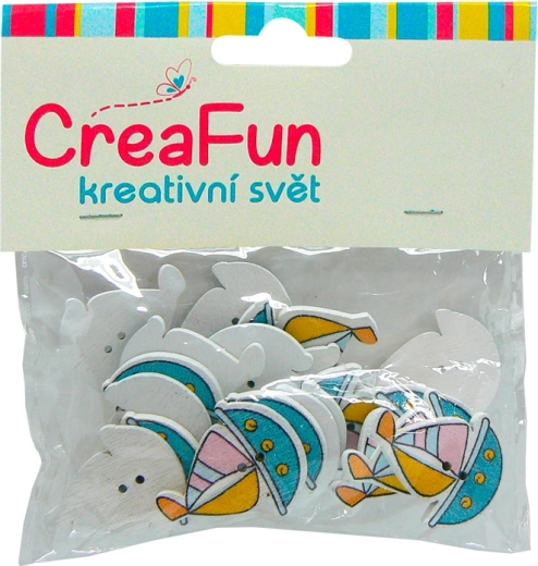 Sada plachetníc pre deti, 20 ks