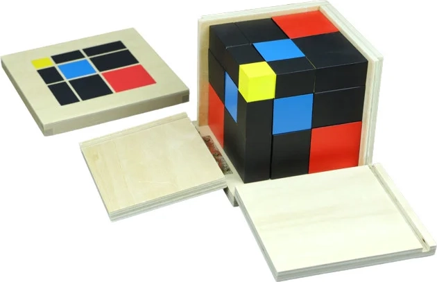 Moyo Montessori trinomická kocka