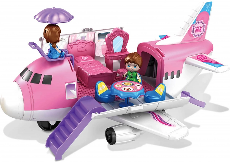 lietadlo s figúrkami 34 cm