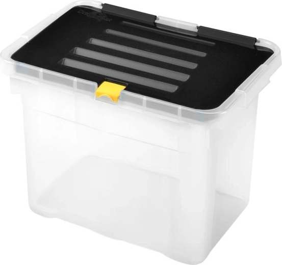 Plastový úložný box s vekom 9 l, 30 × 23 × 20 cm