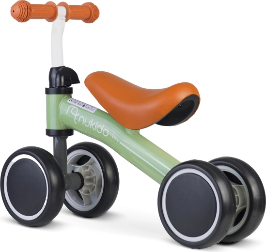 Štyri kolesá pre extra stabilitu