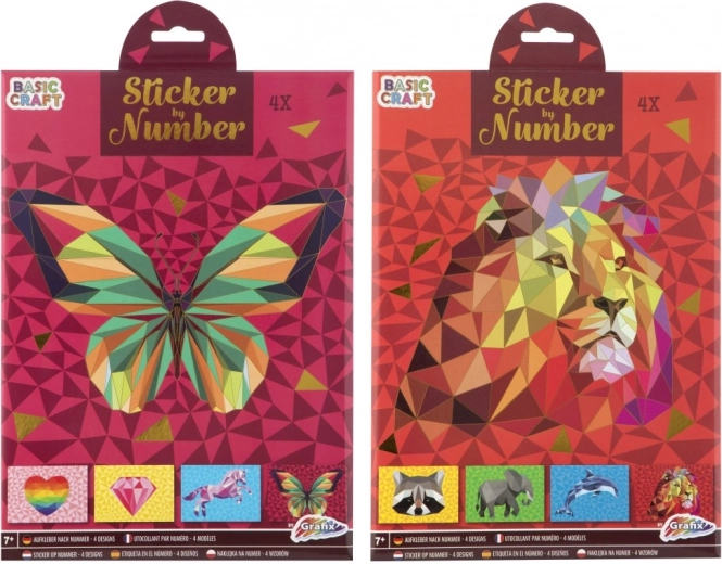 Samolepkové puzzle podľa čísiel A4