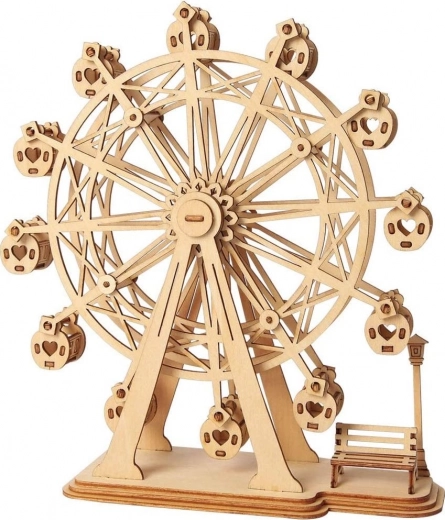 Rolife 3D Drevené Puzzle Ruské Koleso