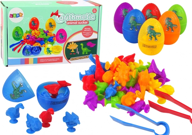 Figúrky dinosaury s prísavkami