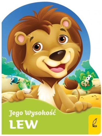 Jeho výsosť lev – kartónová vyrezávaná knižka pre najmenších