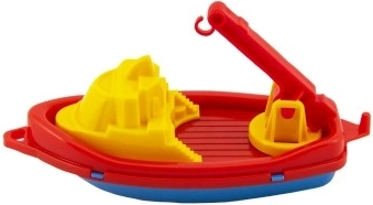 Loď/Čln do vody plast 14x7 cm 2 farby