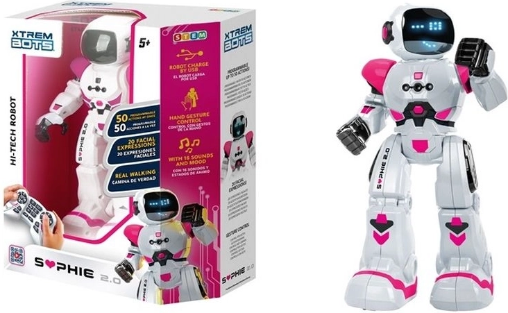 Xtrem Bots Sophie 2.0 interaktívny vzdelávací robot pre deti