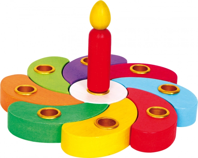 Drevená narodeninová kvietka small foot