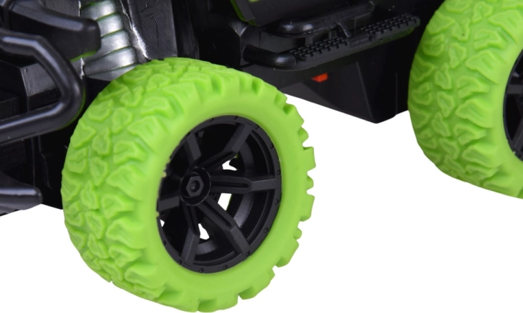 Silný záber a stabilita v teréne