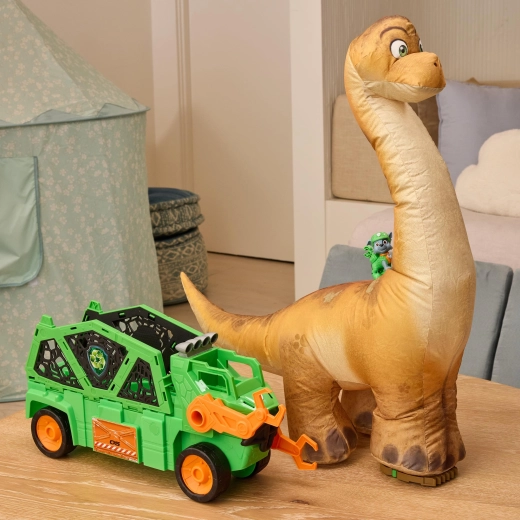 Obrí dinosaurus, ktorý sa sám nafúkne