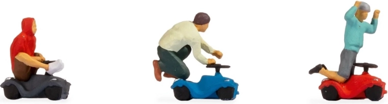 Noch sada figúrok preteku Bobby áut (H0)