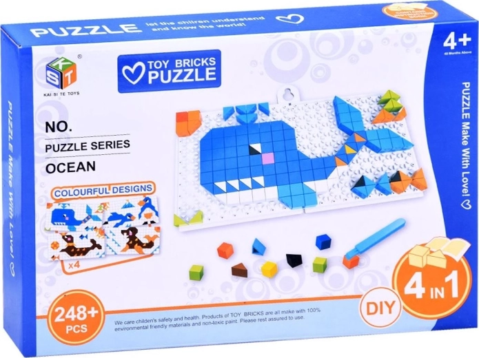 4v1 kreatívna zábava s oceánskymi motívmi