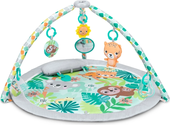 Bright Starts hracia deka s aktivitami Wild Rainforest FoldAway