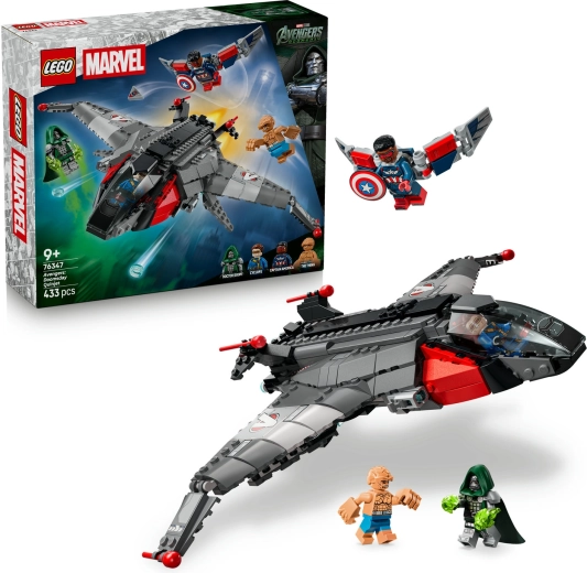 LEGO Marvel Quinjet z filmu Avengers: Doomsday