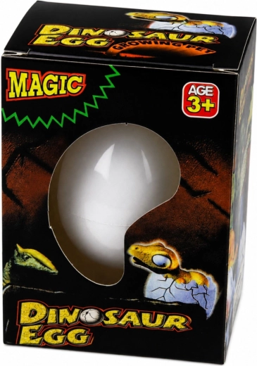 Rastúci dinosaurus vo vode