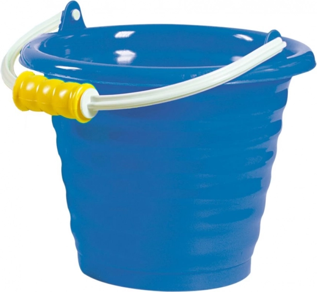 Androni vedierko s vlnovkou – priemer 20 cm – Modrá