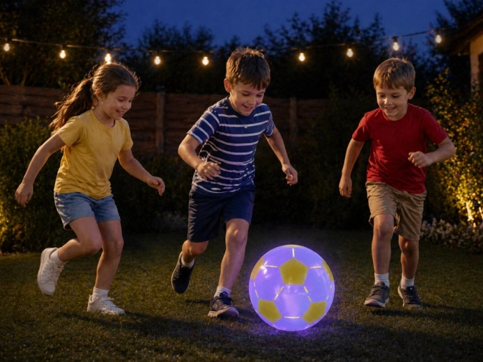 LED podsvietenie na hru aj za šera