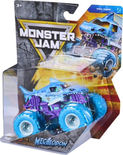 Licencovaný Monster Jam Megalodon v mierke 1:64