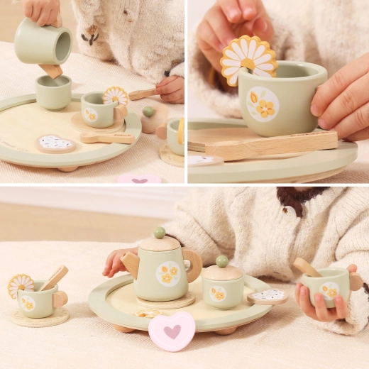 Okrúhla tácka na ľahké servírovanie