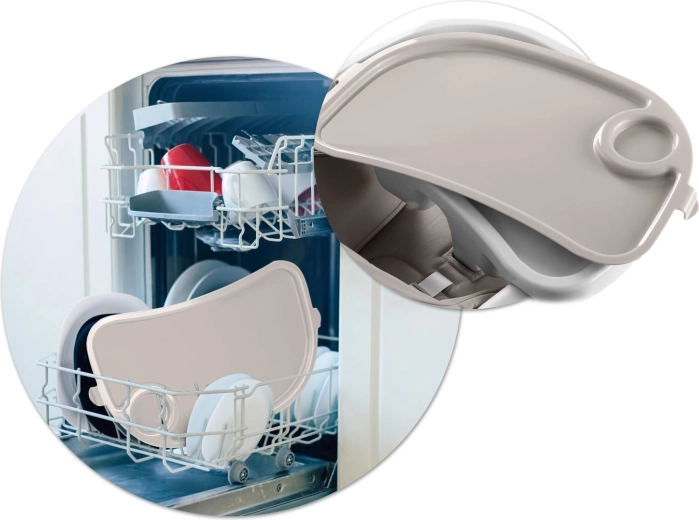 Jednoduchá údržba: odnímateľná tácka a kompaktná skladnosť