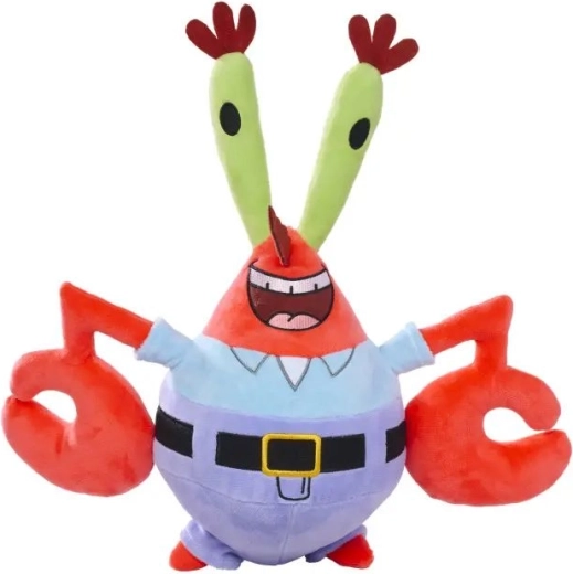 Plyšák Pán Krab zo seriálu SpongeBob v nohaviciach 35 cm